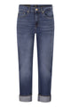 7 For All Mankind Relaxed Skinny - Medium Waist Boyfriend Jeans