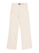 7 For All Mankind White Cotton Lyocell Jeans