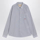 Valentino Light Blue Cotton Shirt With Logo