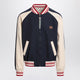 Valentino Blue/Cream Bomber With Mixed Wool Vlogo