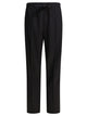 Valentino Black Wool Virgin Wool Pants