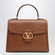 Valentino Garavani Large Shoulder Bag 9To5 Tobacco