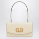 Valentino Garavani Ivory Leather Vain Shoulder Bag
