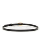 Valentino Garavani Black Leather Belts