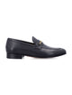 Valentino Garavani Black Leather Vlogo Signature Loafers