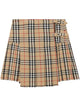 Burberry Embroidered Wool Mini Skirt