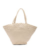 Dragon Difussion Beige Buffalo Calf Leather Handbag