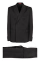 Gucci Black Double-Breasted Wool Suit