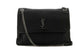 Saint Laurent Black Leather Large Niki Bag