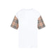 Burberry White Cotton T-Shirt