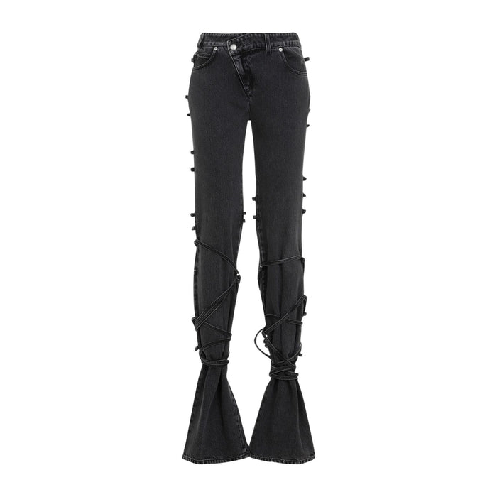 Alexander Mcqueen Black Denim Jeans