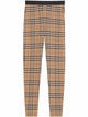 Burberry Printed Stretch Nylon Leggings