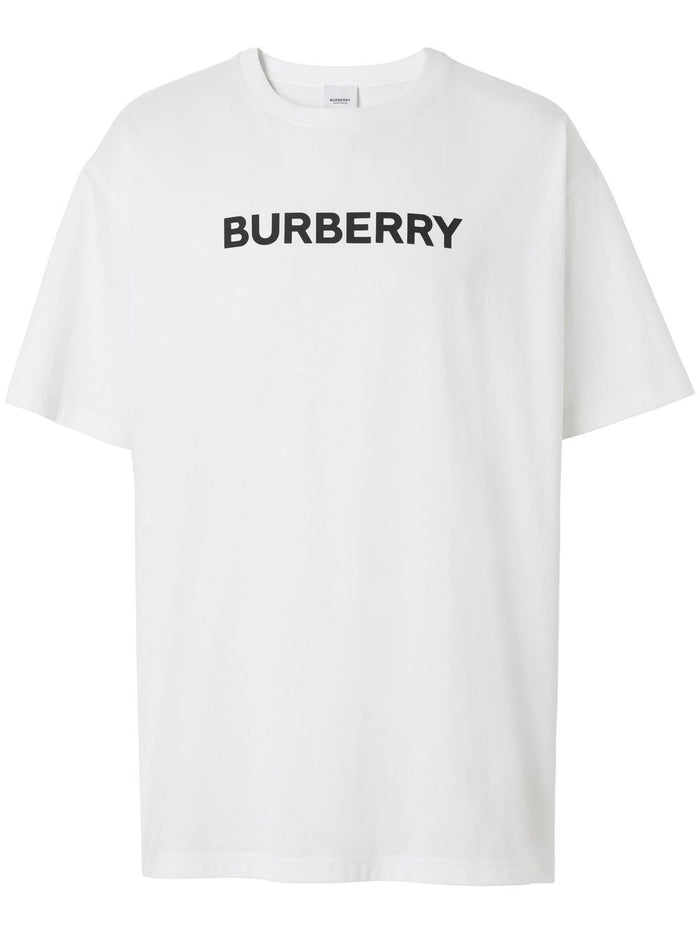 Burberry White Cotton T-Shirt