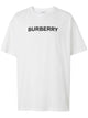 Burberry White Cotton T-Shirt