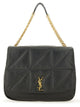 Saint Laurent Black Leather Jamie Shopping Bag