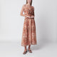 Zimmermann Aster Midi Dress With Silk Scarf Detail