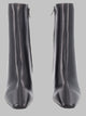 Saint Laurent Saint Laurent Jill Ankle Boots In Smooth Black Lambskin Leather Feature A Sharp Pointed Square Toe, A Side Zip Closure, And A Sleek 95Mm High Heel.