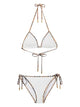 Burberry Check Detail Triangle Bikini