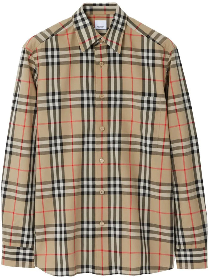 Burberry Cotton Check Shirt