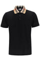 Burberry Black Piquet Polo Shirt