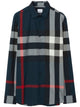 Burberry Embroidered Poplin Shirt