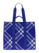 Burberry Embroidered Fabric Knight Shopping Bag
