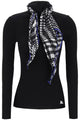 Burberry Black Viscose Blend Sweater