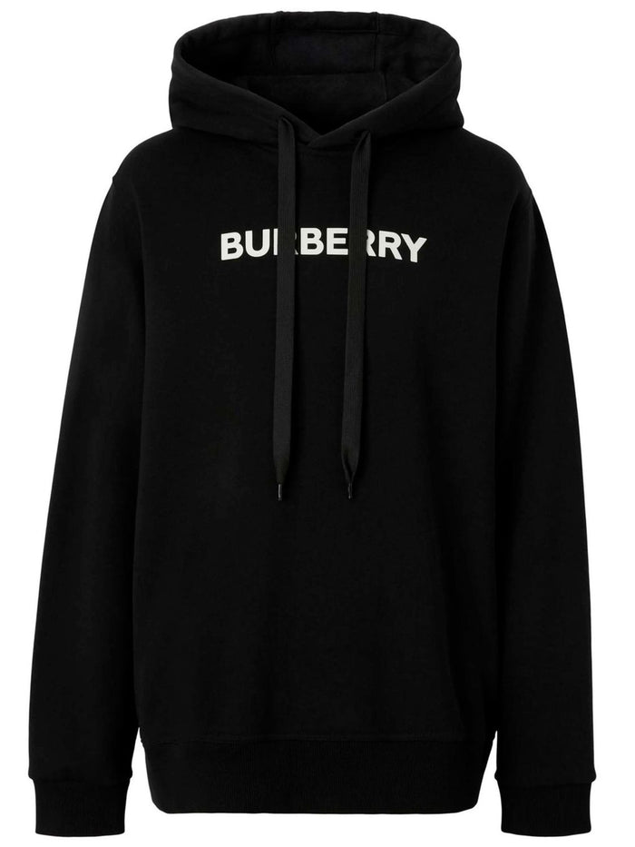 Burberry Black Cotton Sweatshirt