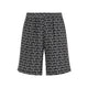 Burberry All Over Print Bermuda Shorts