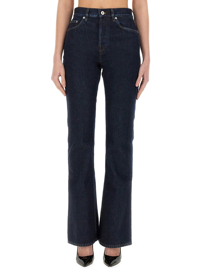 Burberry Blue Cashmere Jeans