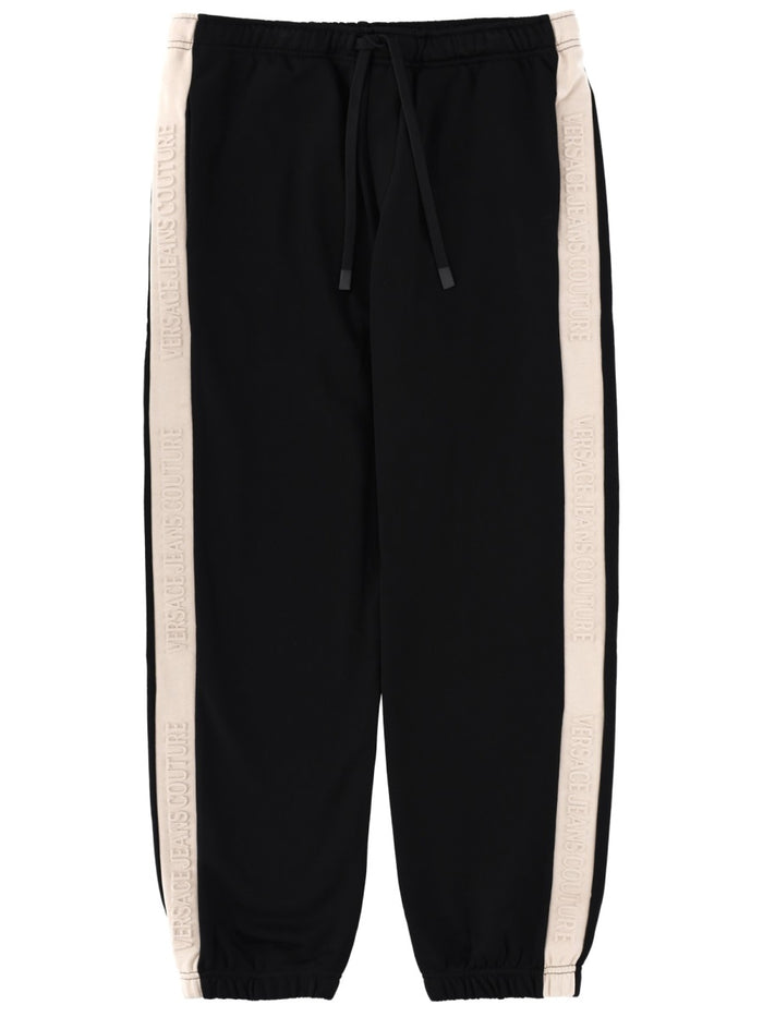 Versace Jeans Couture Pantalone Jogging Con Logo