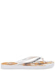 Versace Jeans Couture White Pvc Flats