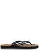 Versace Jeans Couture Black Pvc Flat
