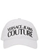 Versace Jeans Couture White Cotton Hat