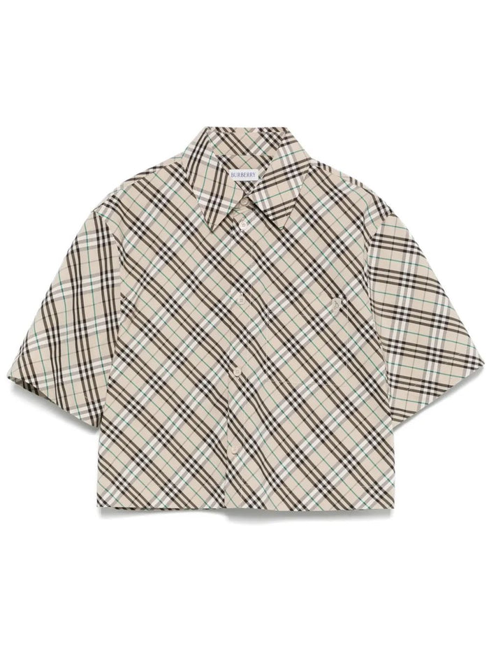 Burberry Cropped Shirt