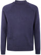 Zanone Stockinette Stitch Slim Fit Raglan Sleeved Mock Neck Sweater