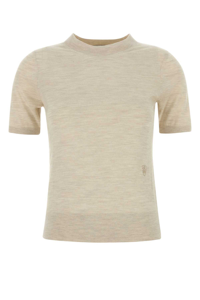 Burberry Sand Wool T-Shirt
