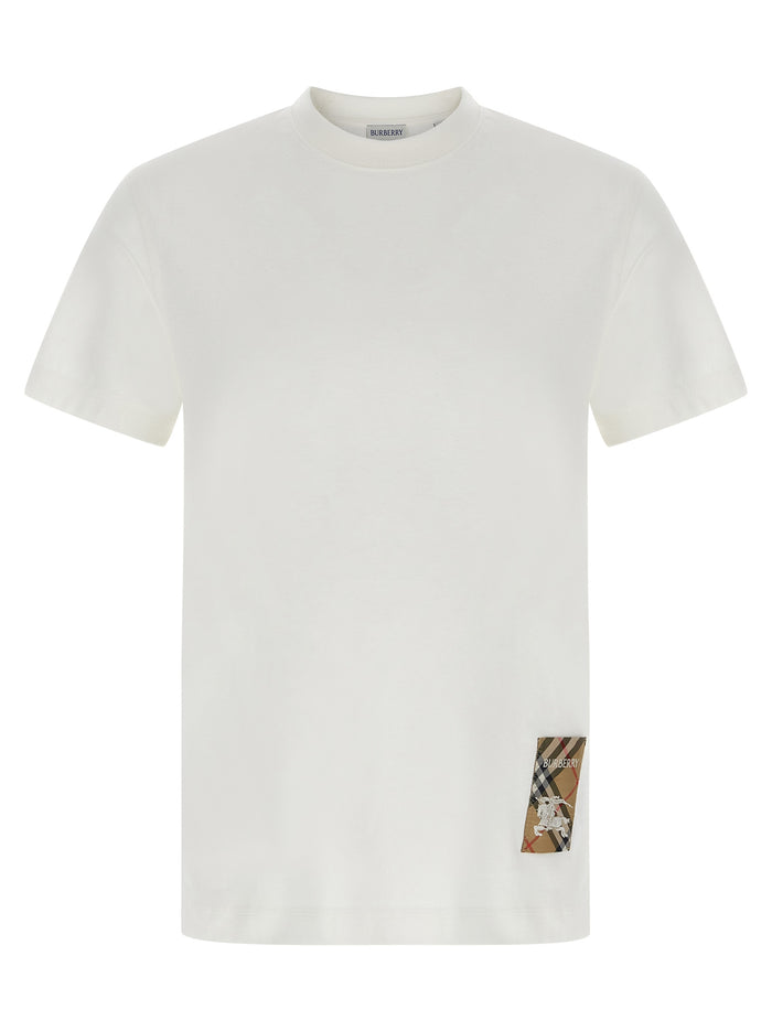 Burberry Burberry Check Patch T-Shirt