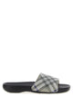 Burberry 'Dive Check' Sandals