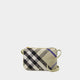 Burberry Embroidered Canvas Snip Crossbody Bag