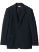 Burberry Wool Mohair Tailored Jacket