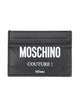 Moschino Couture Card Holder With Logo