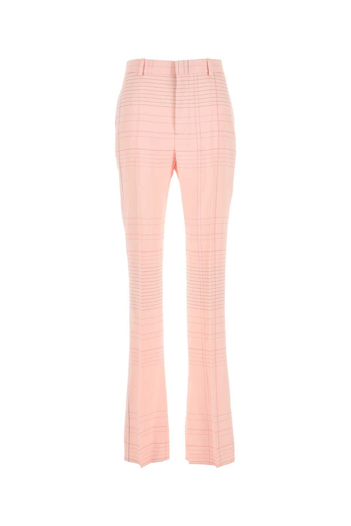Bottega Veneta Pink Stretch Viscose Blend Pant