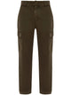 Burberry Army Green Cotton Cargo Pant