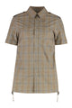 Burberry Checked Cotton Shirt