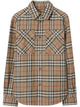 Burberry Checked Cotton Shirt