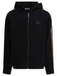 Burberry Kids Black Cotton Sweatshirt