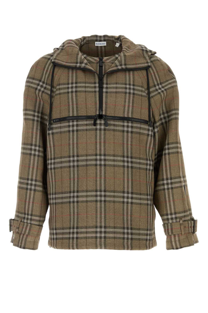 Burberry Embroidered Viscose Blend Sweatshirt