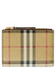 Burberry Small Check Book-Shaped Wallet