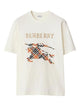 Burberry T-Shirt With Cross Stitch Ekd